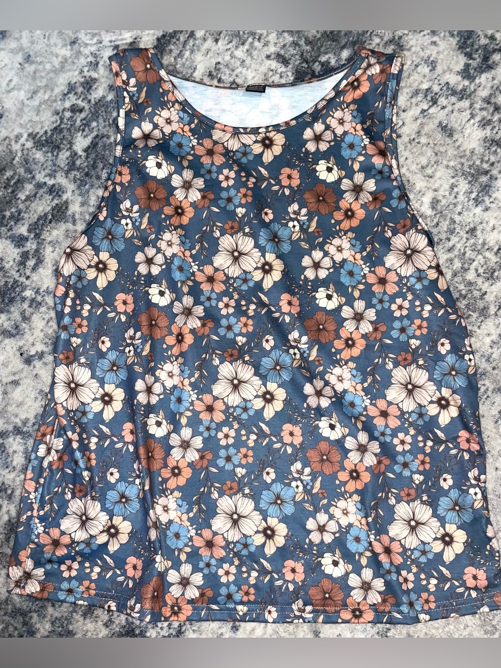 SHEIN Floral tank top